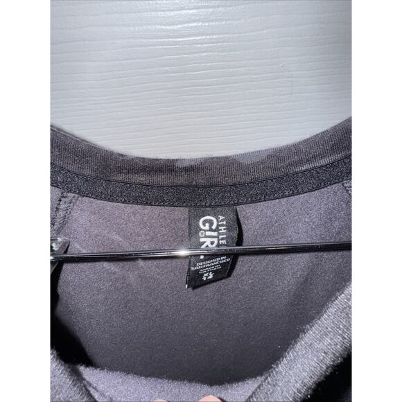 Athleta Girl Cross Your Fingers Sweatshirt Black Camo Size XL 14 - Picture 3 of 6